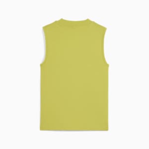 PALM RESORT Women's Slim Tank, Sea Kelp, extralarge