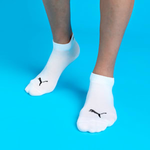 Quarter Plain Socks Pack of 6, PUMA Black-Medium Gray Heather-PUMA White, extralarge-IND