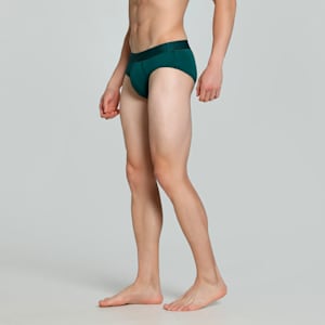 Bamboo Men's Briefs, Deep Teal-PUMA Black, extralarge-IND