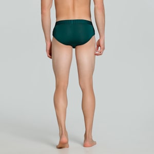 Bamboo Men's Briefs, Deep Teal-PUMA Black, extralarge-IND