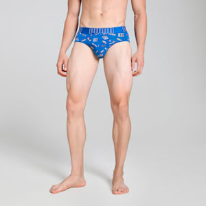 Bamboo Men's Printed Briefs, PUMA Team Royal-PUMA White, extralarge-IND