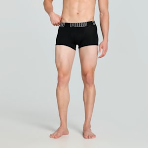 Bamboo Men's Trunks, PUMA Black-PUMA White, extralarge-IND