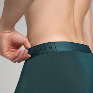 Bamboo Men's Trunks, Deep Teal-PUMA Black, extralarge-IND