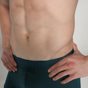 Bamboo Men's Trunks, Deep Teal-PUMA Black, extralarge-IND