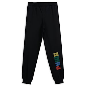 Youth Graphic Pants, PUMA Black, extralarge-IND