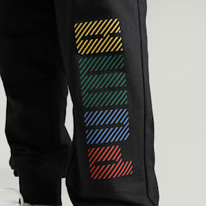 Youth Graphic Pants, PUMA Black, extralarge-IND