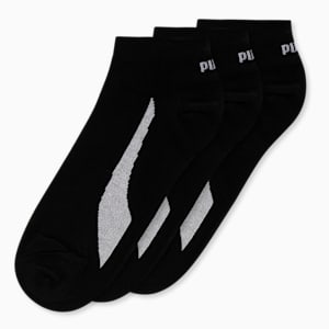Sneaker Socks Pack of 3, PUMA Black-PUMA Black-PUMA Black, extralarge-IND