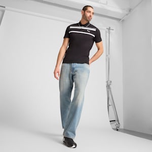 Polo ESS ELEVATED para hombre, PUMA Black, extralarge