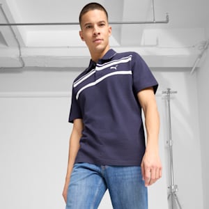 ESS ELEVATED Men's Polo Shirt, New Navy, extralarge