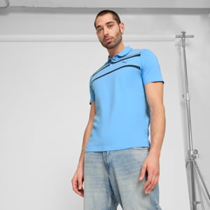 ESS ELEVATED Men's Polo Shirt, Team Light Blue, extralarge