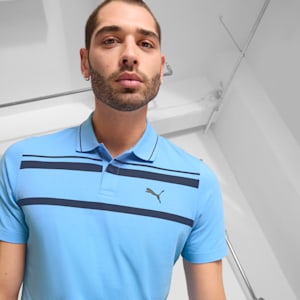 ESS ELEVATED Men's Polo Shirt, Team Light Blue, extralarge