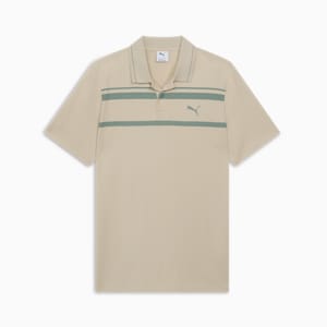 ESS ELEVATED Men's Polo Shirt, Desert Dust, extralarge