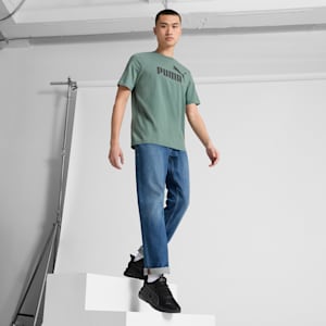 Camiseta ESS Logo No. 1 para hombre, Green Moon, extralarge