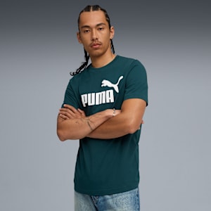 Camiseta ESS Logo No. 1 para hombre, Green Terrain, extralarge