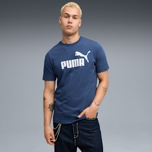 ESS No. 1 Logo Men's Tee, Dark Indigo, extralarge