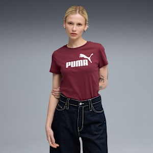 ESS No. 1 Logo Women's Tee, Ruby Shimmer, extralarge