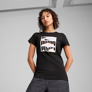 GRAPHICS Mountain Women's Tee, PUMA Black, extralarge