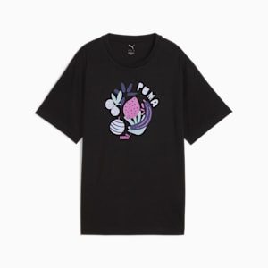 GRAPHICS Fruity Women's Tee, PUMA Black, extralarge
