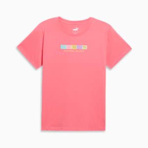 GRAPHICS Block Letters Women's Tee, Peach Frost, extralarge