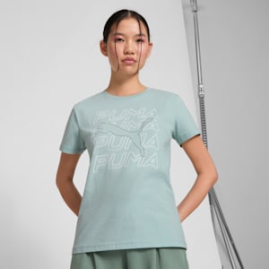 GRAPHICS Repeat Women's Tee, Modern Mint, extralarge
