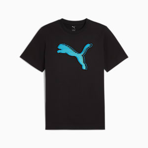 GRAPHICS PUMA Logo Men's Tee, PUMA Black, extralarge