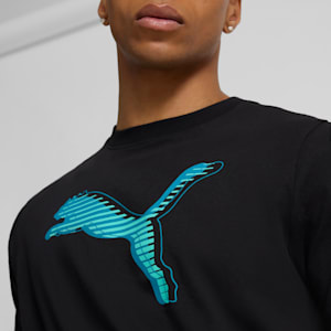 GRAPHICS PUMA Logo Men's Tee, PUMA Black, extralarge