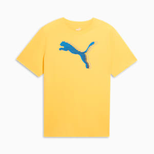 GRAPHICS PUMA Logo Men's Tee, Sunny Yellow, extralarge