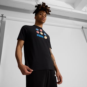 GRAPHICS BBall Men's Tee, PUMA Black, extralarge