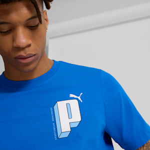 GRAPHICS Letter Men's Tee, PUMA Team Royal, extralarge