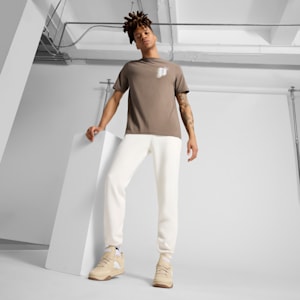 GRAPHICS Letter Men's Tee, Totally Taupe, extralarge