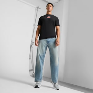 Camiseta GRAPHICS con zapato para hombre, PUMA Black, extralarge