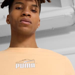GRAPHICS Shoe Men's Tee, Almost Apricot, extralarge