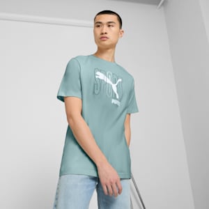 PUMA SPORT Men's Tee, Green Moon, extralarge