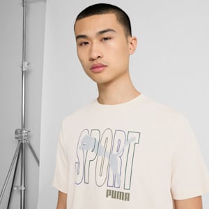 PUMA SPORT Men's Tee, Alpine Snow, extralarge