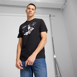 GRAPHICS Space Men's Tee, PUMA Black, extralarge
