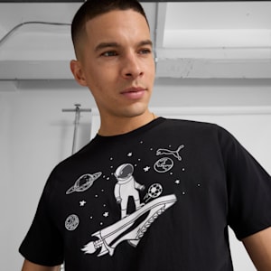GRAPHICS Space Men's Tee, PUMA Black, extralarge