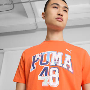 Camiseta GRAPHICS universitaria para hombre, Flame Flicker, extralarge