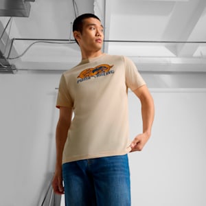 GRAPHICS Racing Men's Tee, Alpine Snow, extralarge