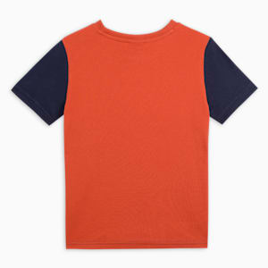 Essentials Boys Colorblock Tee, Red Fire, extralarge-IND