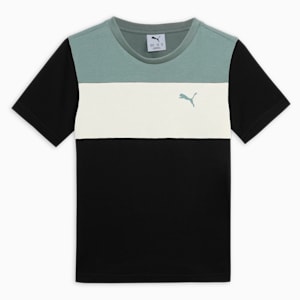 Essentials Boys Colorblock Tee, Green Moon, extralarge-IND