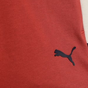 Youth Colorblock Shorts, Red Fire, extralarge-IND