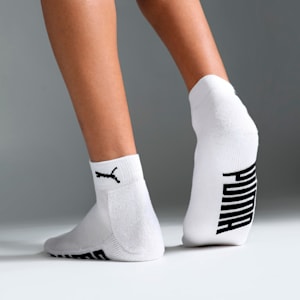 Half Terry Ankle-Length Socks Pack of 3, PUMA White-PUMA Black-Cool Gray 7, extralarge-IND