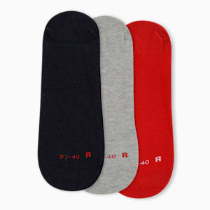 Footie Socks Pack of 3, PUMA Navy, extralarge-IND