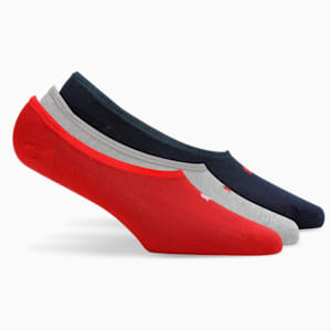 Footie Socks Pack of 3, PUMA Navy, extralarge-IND