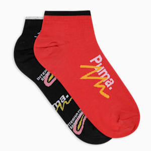 Maximal Sneaker Socks Pack of 2, PUMA Black-Evening Sky, extralarge-IND