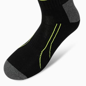 Performance Train Quarter Socks Pack of 2, PUMA Black-Medium Gray Heather, extralarge-IND