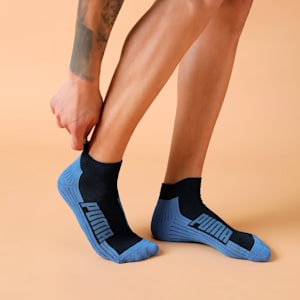 Multi-Sport Quarter Socks Pack of 2, PUMA Navy-Strong Blue, extralarge-IND