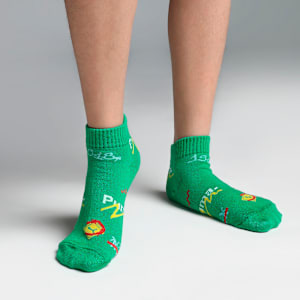 Maximalist Youth Quarter Socks Pack of 2, For All Time Red-Archive Green, extralarge-IND