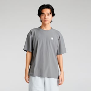 メンズ ESS エレベーテッド SE 半袖 Tシャツ, Flat Medium Gray, extralarge-JPN