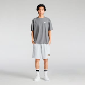 メンズ ESS エレベーテッド SE 半袖 Tシャツ, Flat Medium Gray, extralarge-JPN